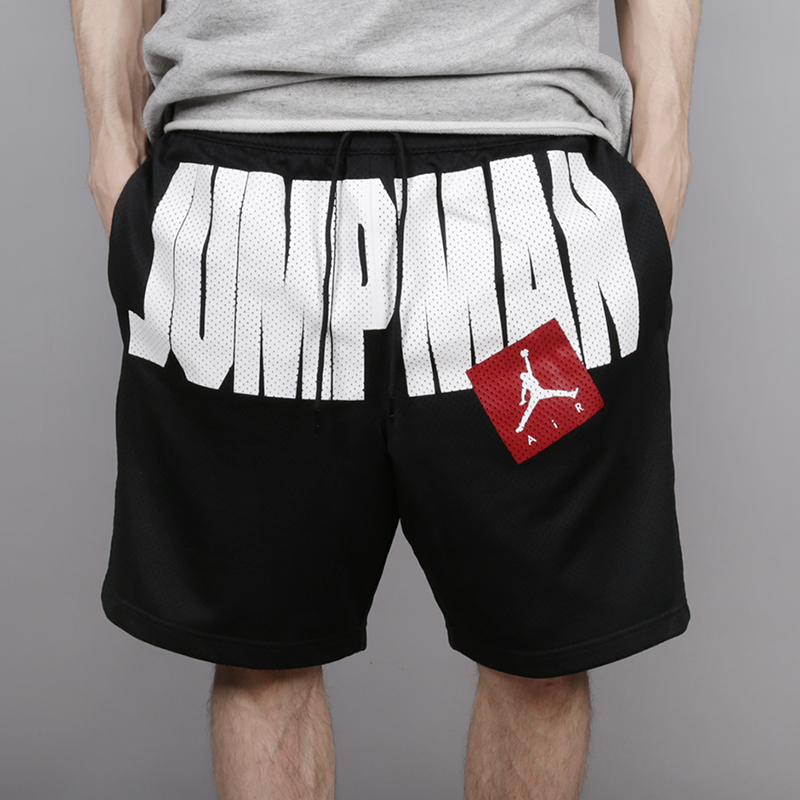 мужские черные шорты Jordan Jumpman Air pour Homme AA4607-010 - цена, описание, фото 2